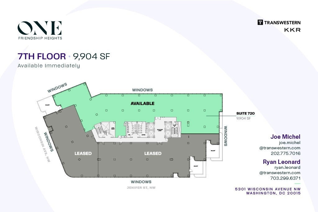5301 Wisconsin Ave NW, Washington, DC à louer Plan d’étage– Image 1 sur 1