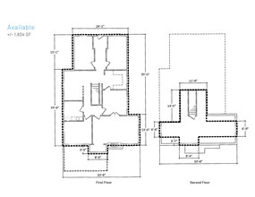 2133 Commonwealth Ave, Charlotte, NC à louer Plan d’étage– Image 1 sur 1