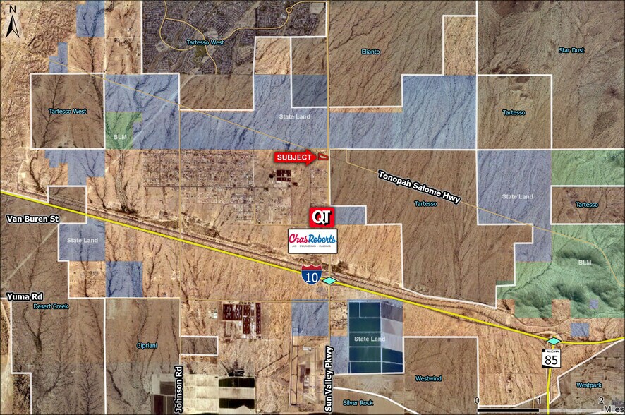 Sun Valley Pkwy & Tonopah Salome Hwy, Buckeye, AZ à vendre - Aérien – Image 2 sur 4