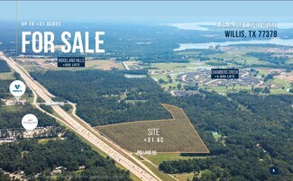 Plus de détails pour 1002 Interstate 45, Willis, TX - Terrain à vendre