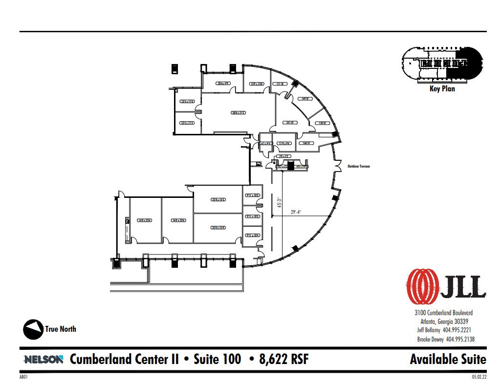3100 Cumberland Blvd SE, Atlanta, GA à louer Plan d’étage– Image 1 sur 1