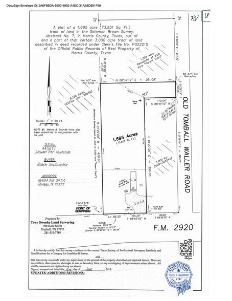 18404 Fm 2920 Rd, Tomball, TX à vendre - Photo de l’immeuble – Image 2 sur 14