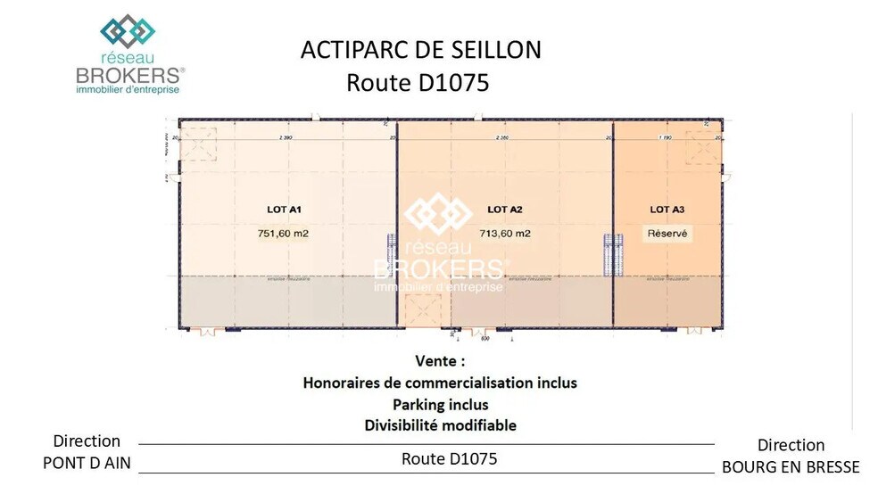 Local d'activités dans Montagnat à vendre - Photo de l’immeuble – Image 2 sur 4