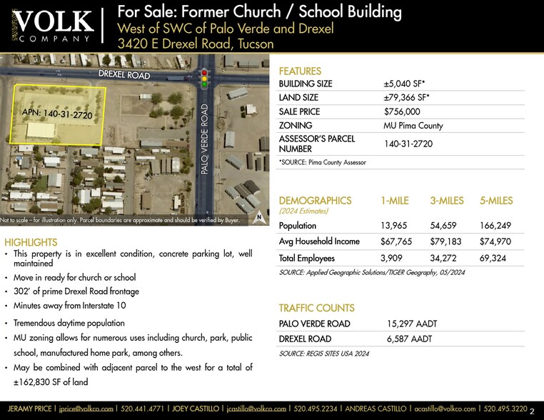 3420 E Drexel Rd, Tucson, AZ à vendre - Autre – Image 2 sur 4