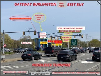 Plus de détails pour GATEWAY BURLINGTON, Burlington, MA - Local commercial à louer