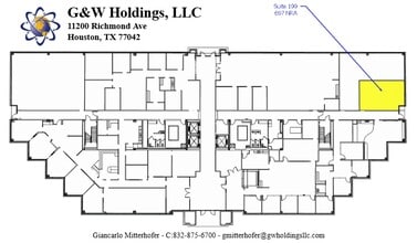 11200 Richmond Ave, Houston, TX à louer Plan d’étage– Image 1 sur 1
