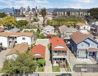 Plus de détails pour 139 E 36th Pl, Los Angeles, CA - Logement à vendre