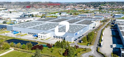 Dagneux - Vue aérienne  vue de carte - Image1