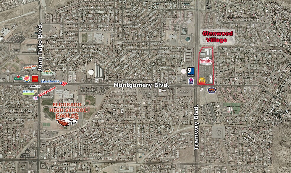 4700 Tramway Blvd NE, Albuquerque, NM à louer - Aérien – Image 3 sur 3