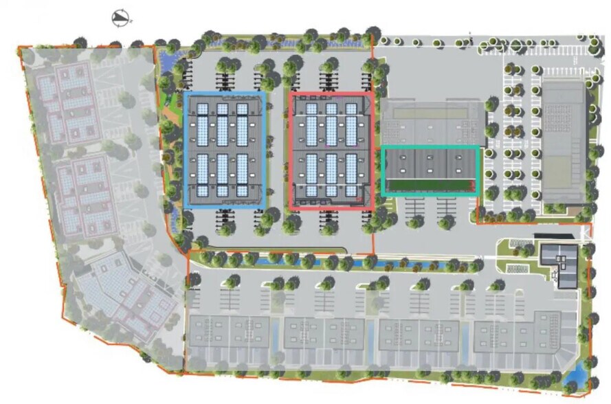 Local d’activités dans Flins-sur-Seine à louer - Plan d’étage – Image 3 sur 4