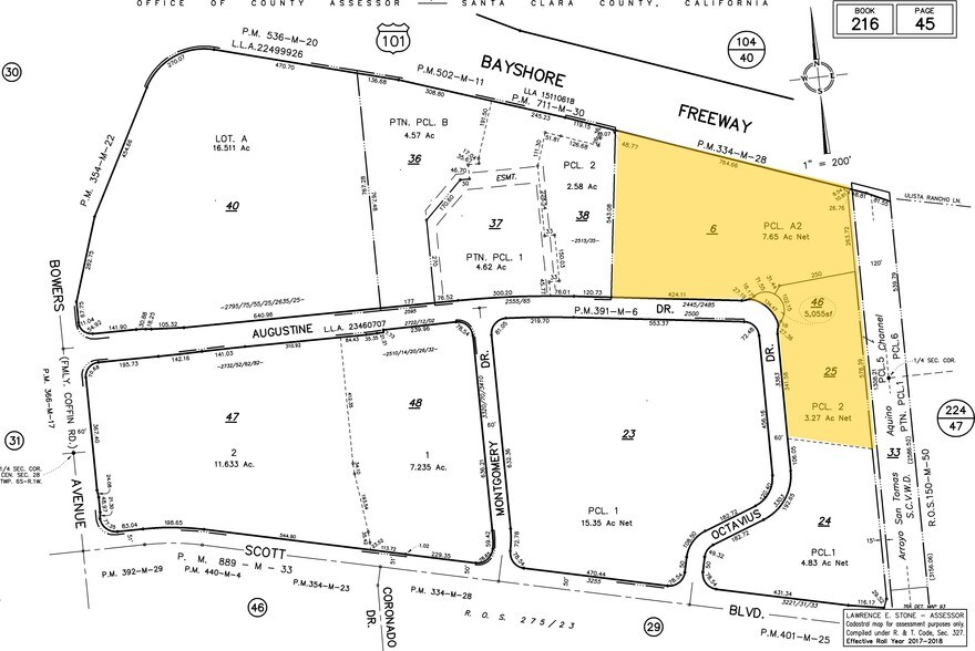 2445 Augustine Dr, Santa Clara, CA à louer - Plan cadastral – Image 2 sur 21