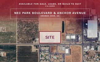 Plus de détails pour NEC Park Blvd, Orange Cove, CA - Terrain à louer