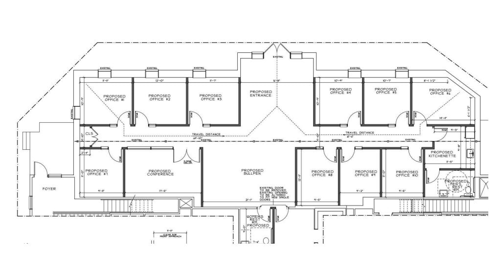 110 N Phoenixville Pike, Malvern, PA à louer Plan d’étage– Image 1 sur 1
