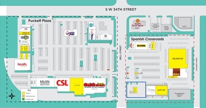 3440- Bell St, Amarillo, TX à louer Plan de site– Image 1 sur 1