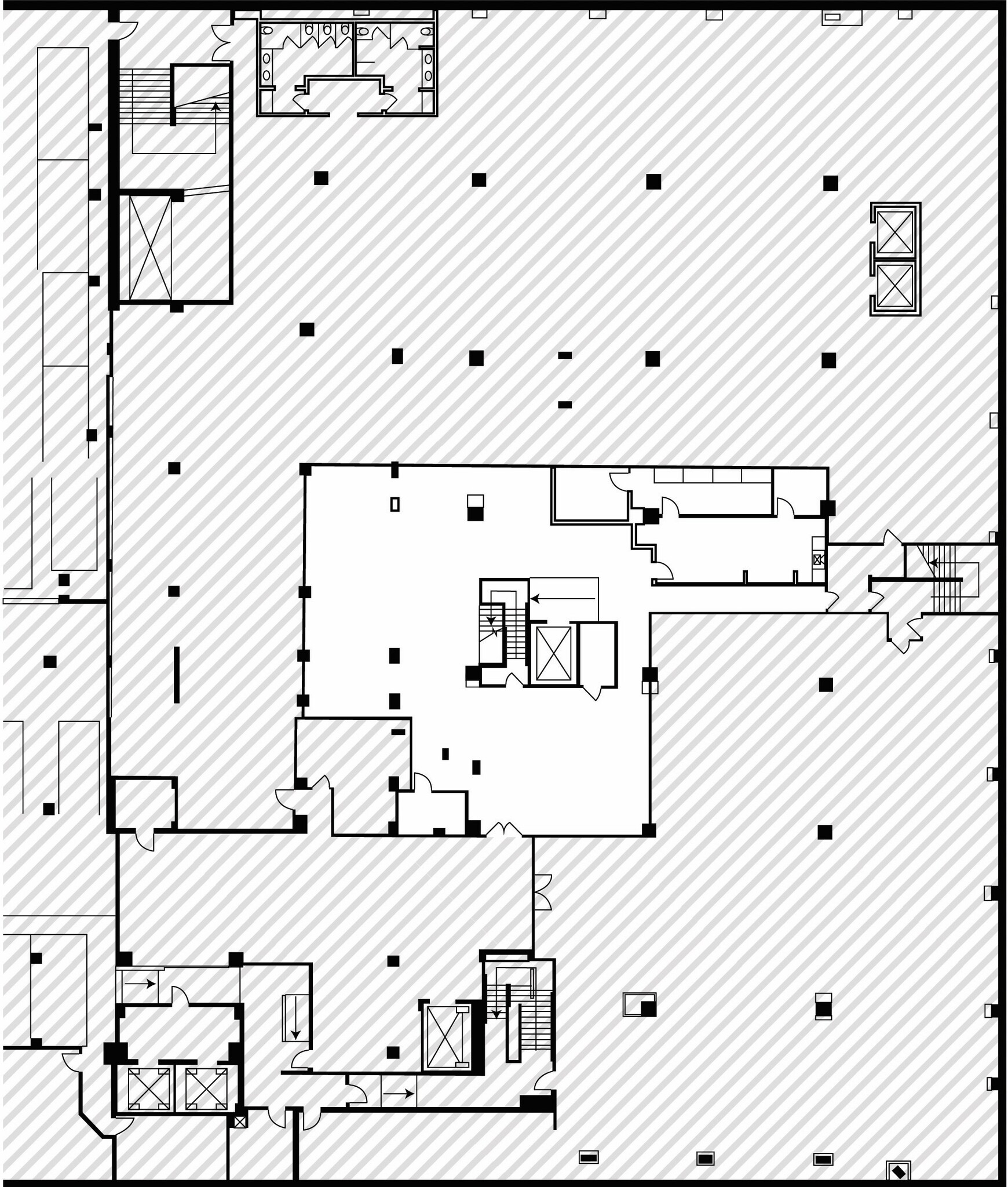 555 12th St NW, Washington, DC à louer Plan d’étage– Image 1 sur 1