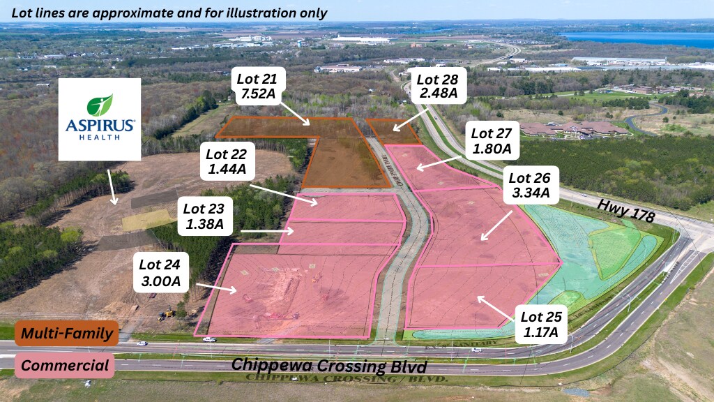 Trail Ridge Rd, Chippewa Falls, WI à vendre Aérien– Image 1 sur 7
