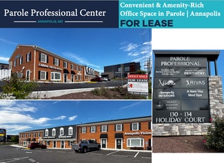 Plus de détails pour 130-134 Holiday Ct, Annapolis, MD - Bureau à louer