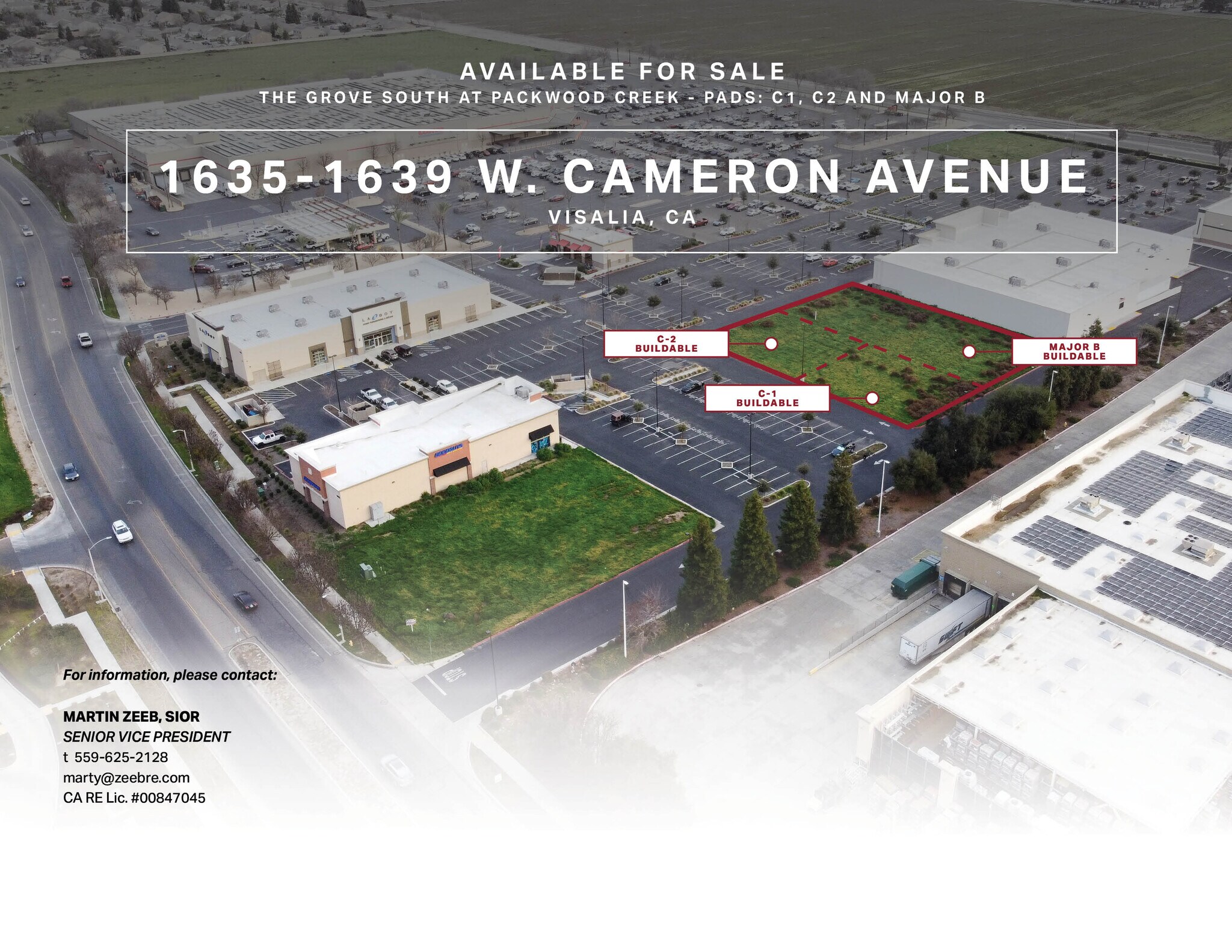 1635 - 1639 Cameron Avenue Ave, Visalia, CA à vendre Photo principale– Image 1 sur 9