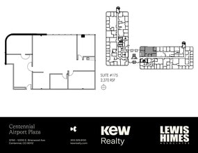 12150-12200 E Briarwood Ave, Centennial, CO à louer Plan de site– Image 1 sur 8