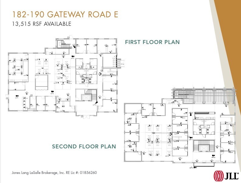 182-192 Gateway Rd E, Napa, CA à louer Plan d’étage– Image 1 sur 1