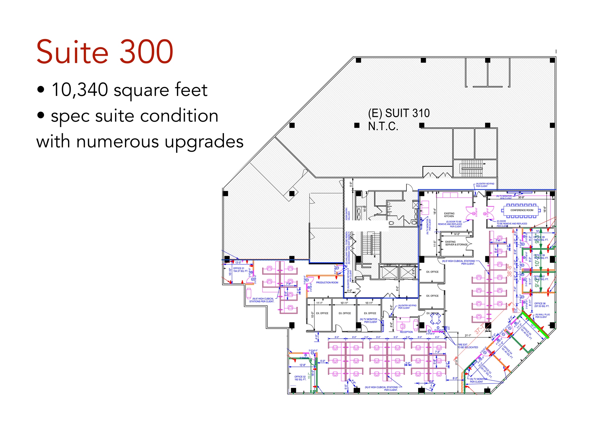 1501 Hughes Way, Long Beach, CA à louer Plan d’étage– Image 1 sur 24