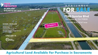 Plus de détails pour 7240 Sunrise Blvd, Sacramento, CA - Terrain à vendre