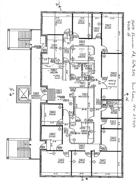 3604 Shannon Rd, Durham, NC à louer - Plan de site – Image 1 sur 1