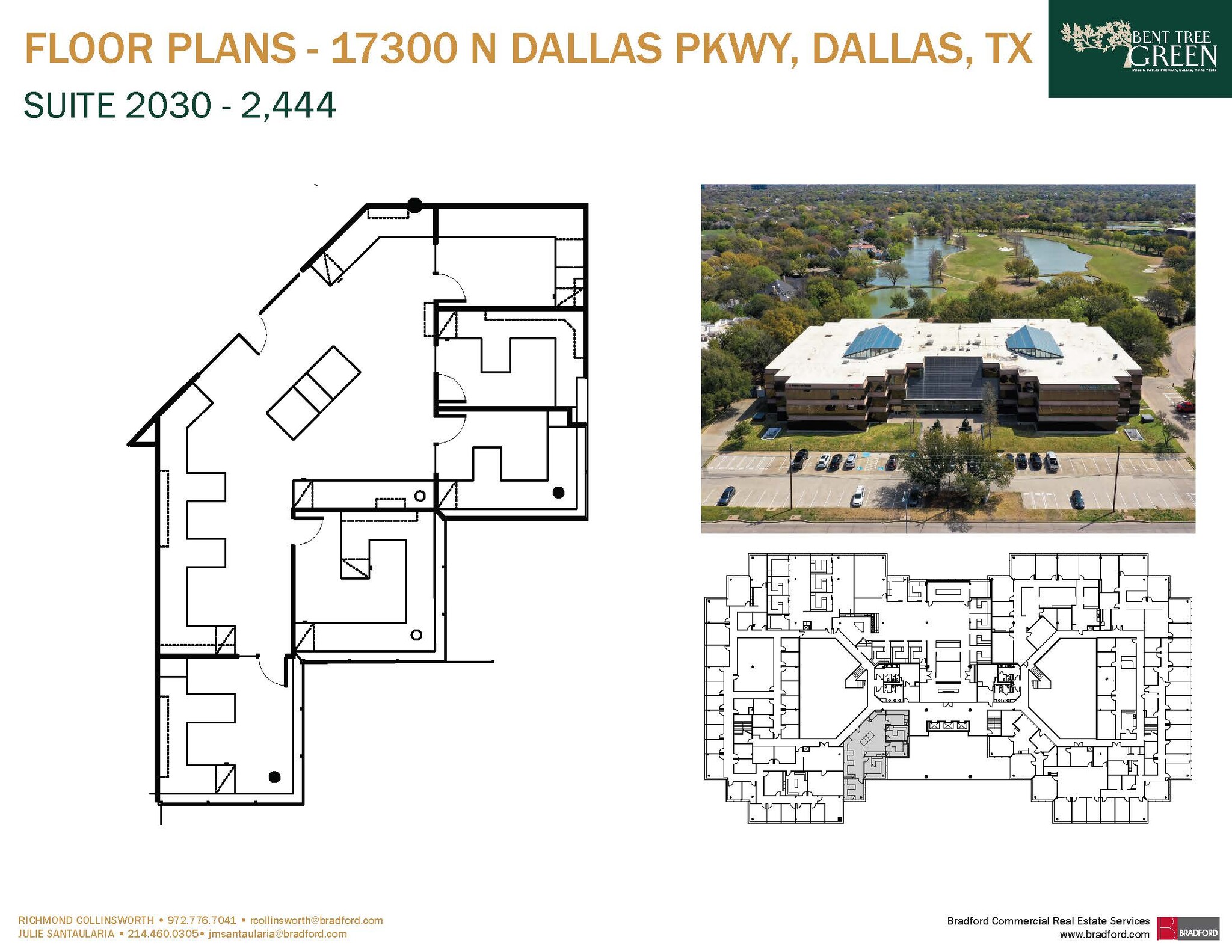 17300 N Dallas Pky, Dallas, TX à louer Plan d’étage– Image 1 sur 1