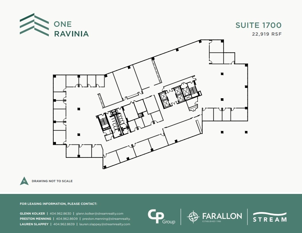 1 Ravinia Dr, Atlanta, GA à louer Plan d’étage– Image 1 sur 1