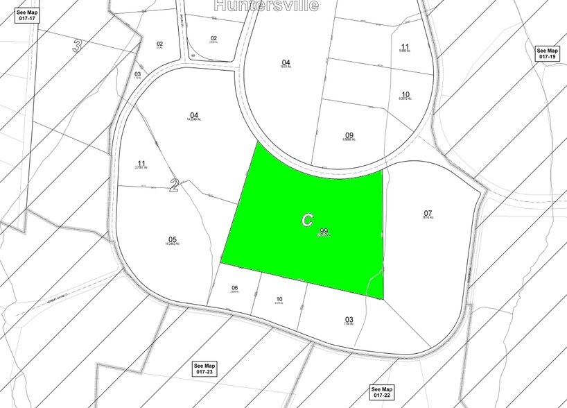 13201 W Reese Blvd, Huntersville, NC à vendre - Plan cadastral – Image 2 sur 10