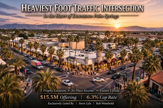 Plus de détails pour 102 N Palm Canyon Dr, Palm Springs, CA - Local commercial à vendre