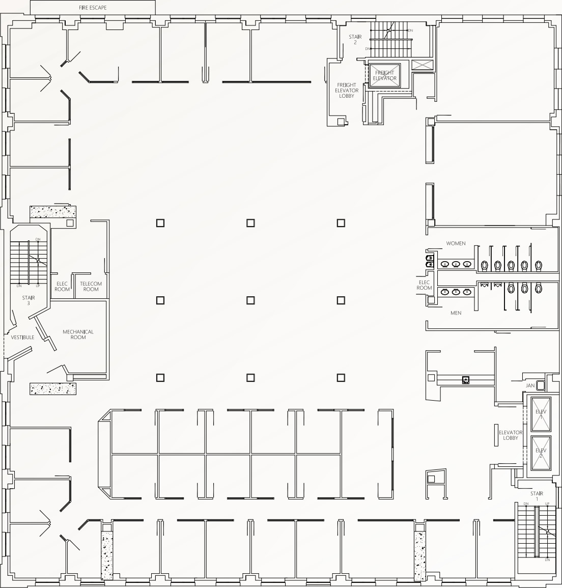 720 California St, San Francisco, CA à louer Plan d’étage– Image 1 sur 1