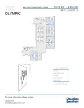 11845 W Olympic Blvd, Los Angeles, CA à louer Plan d’étage– Image 1 sur 1