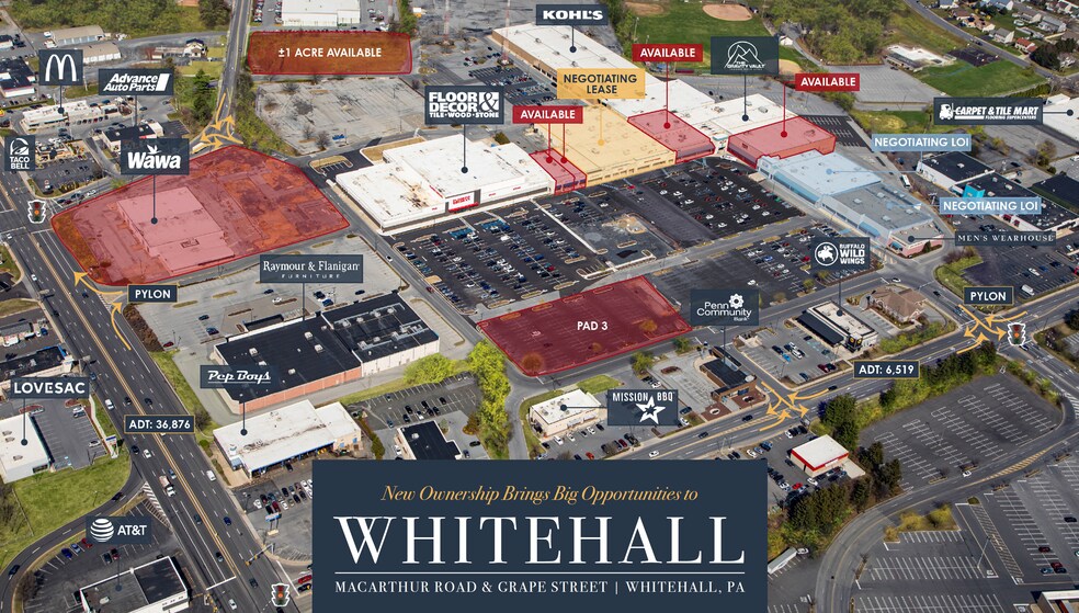 2001 MacArthur Blvd, Whitehall, PA à louer - Photo principale – Image 1 sur 13