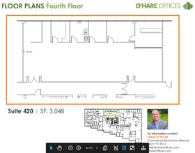 1011 E Touhy Ave, Des Plaines, IL à louer Plan d’étage– Image 1 sur 1
