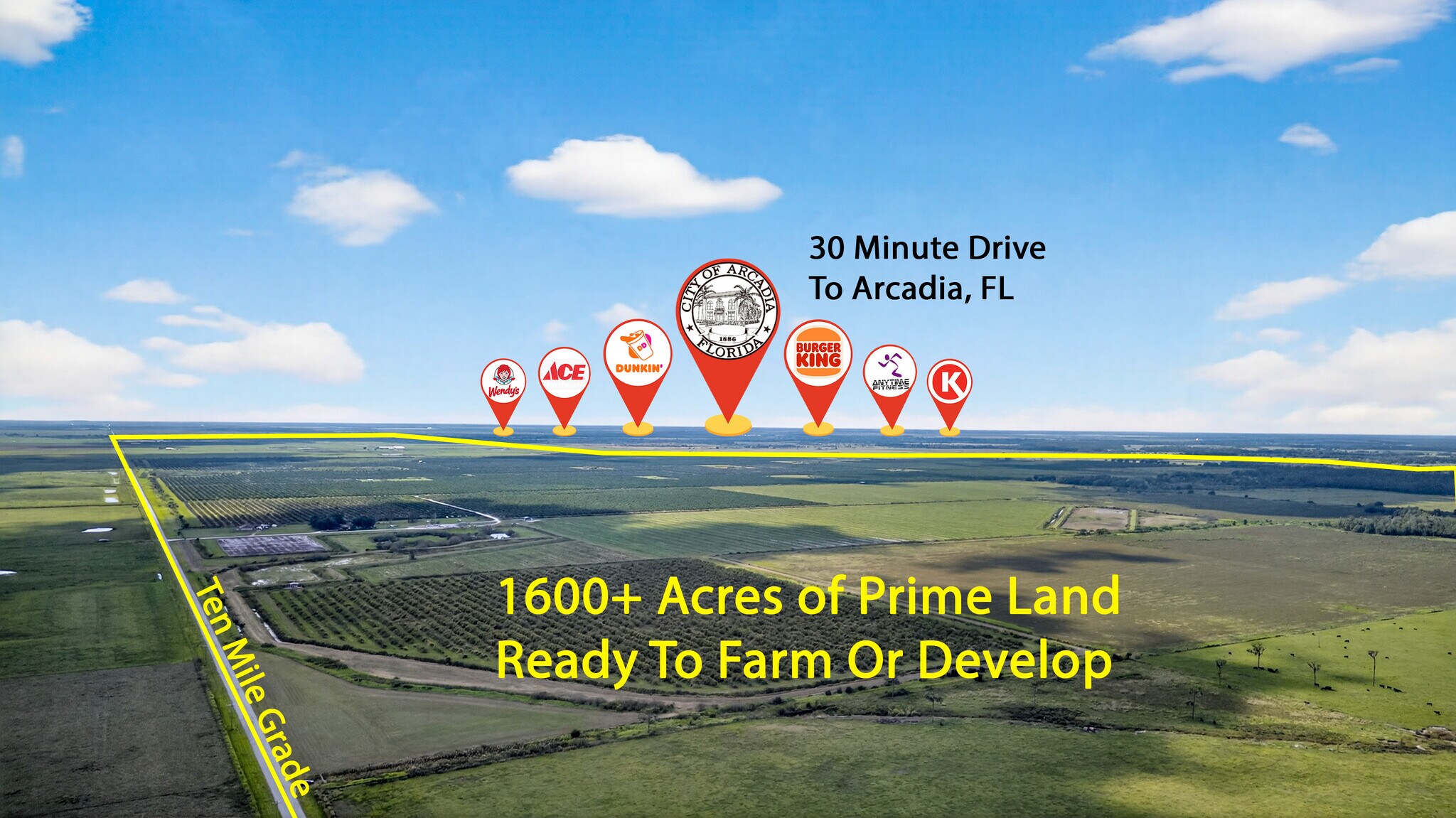 8476 Ten Mile Grade, Zolfo Springs, FL à vendre Photo principale– Image 1 sur 81