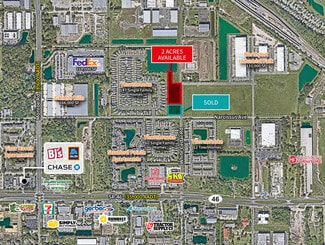 Plus de détails pour State Road 46 & N White Cedar Road, Sanford, FL - Terrain à vendre