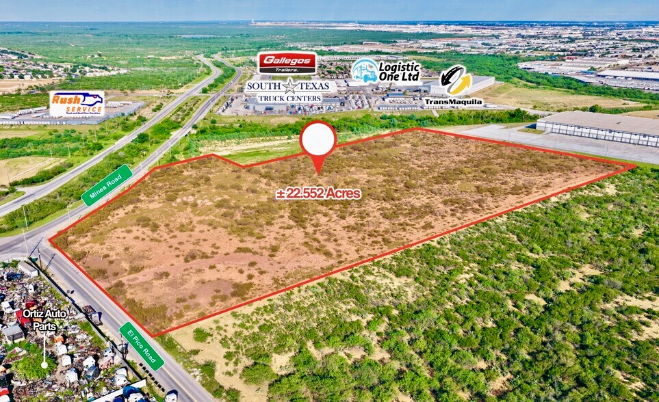 0000 El Pico Rd, Laredo, TX à vendre - Photo principale – Image 1 sur 10