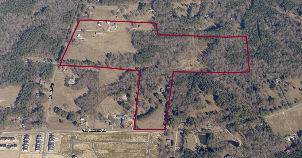 Old Baucom Rd, Raleigh, NC à vendre - Aérien – Image 2 sur 3
