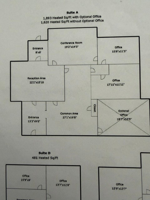 330 Shipyard Blvd, Wilmington, NC à louer Plan d’étage– Image 1 sur 6