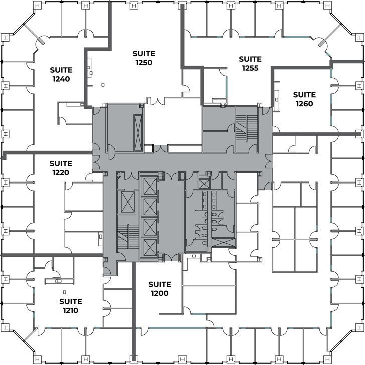 100 Spectrum Center Dr, Irvine, CA à louer Plan d’étage– Image 1 sur 1