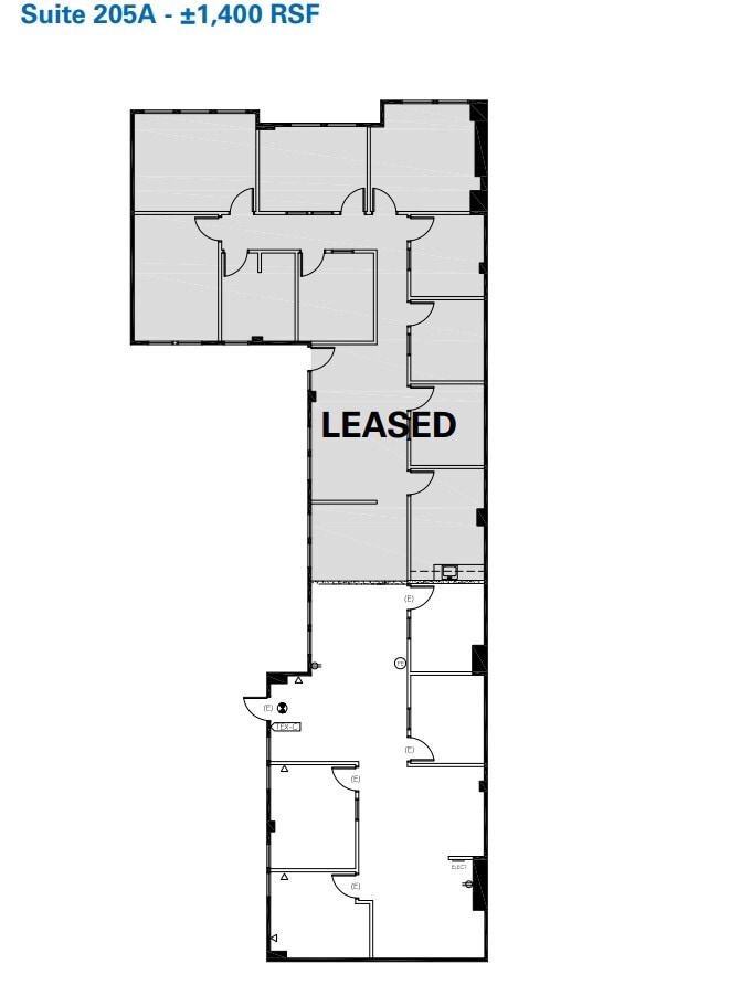 2015 J St, Sacramento, CA à louer Plan d’étage– Image 1 sur 1