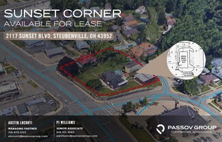 Plus de détails pour 2117 Sunset Blvd, Steubenville, OH - Local commercial à louer