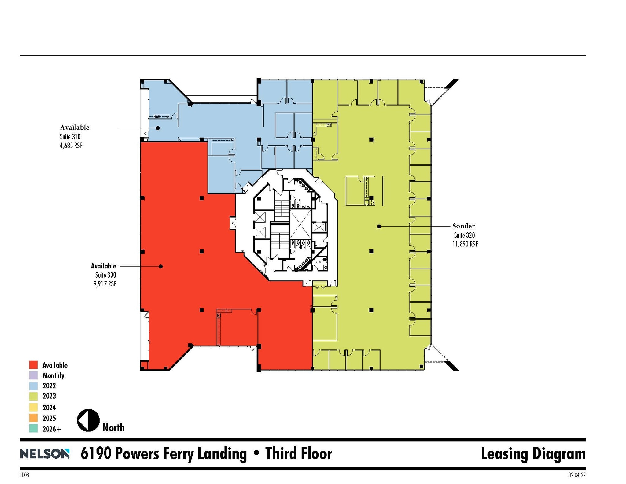 6190 Powers Ferry Landing Rd, Atlanta, GA à louer Plan d’étage– Image 1 sur 1
