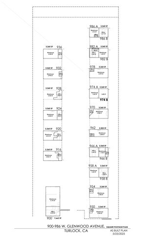 Plus de détails pour 920 W Glenwood Ave, Turlock, CA - Industriel/Logistique à louer