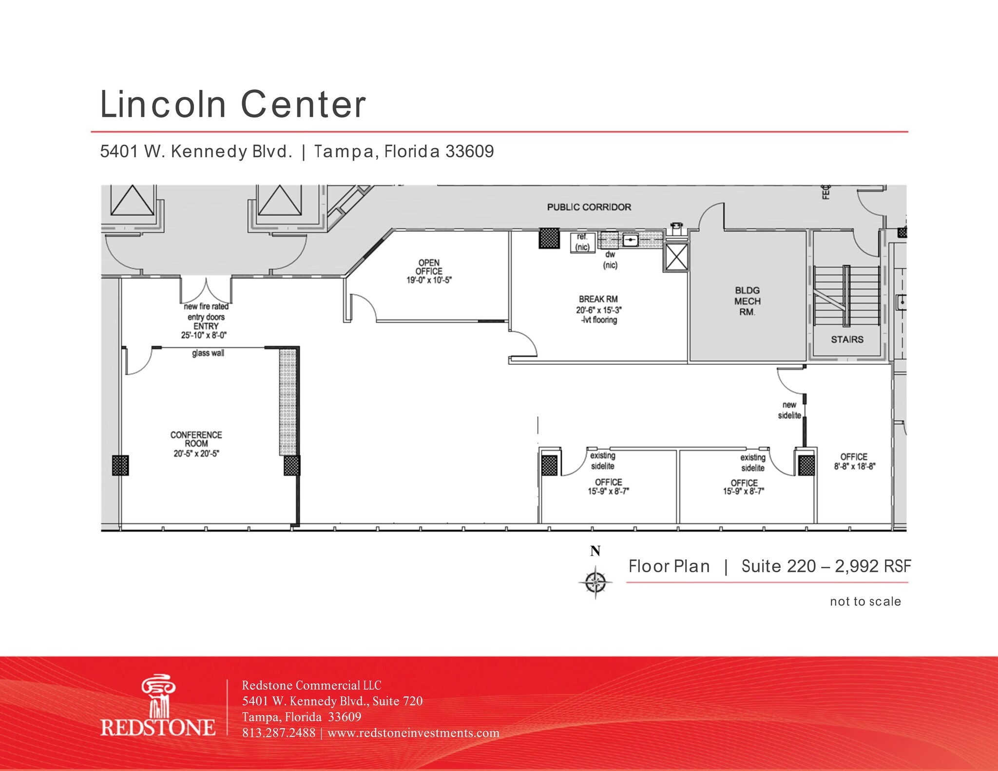 5401 W Kennedy Blvd, Tampa, FL à louer Plan de site– Image 1 sur 1