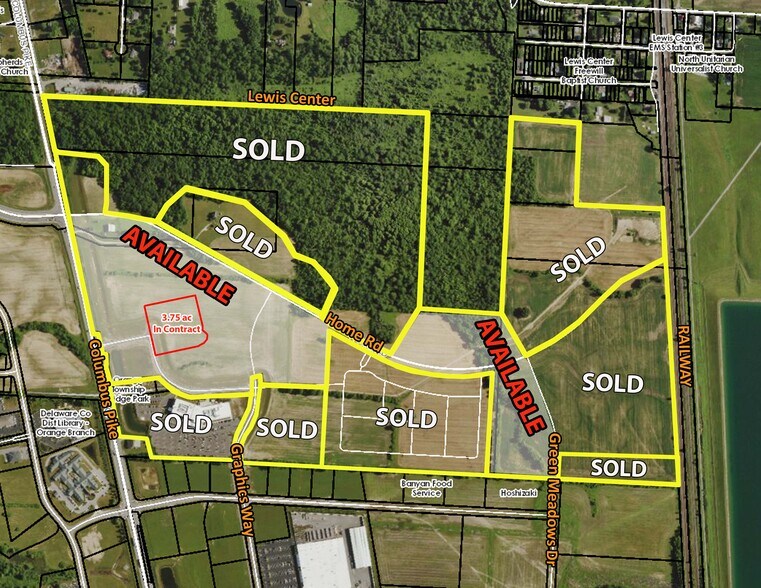 6871 Columbus Pike, Lewis Center, OH à vendre - Photo de l’immeuble – Image 1 sur 4