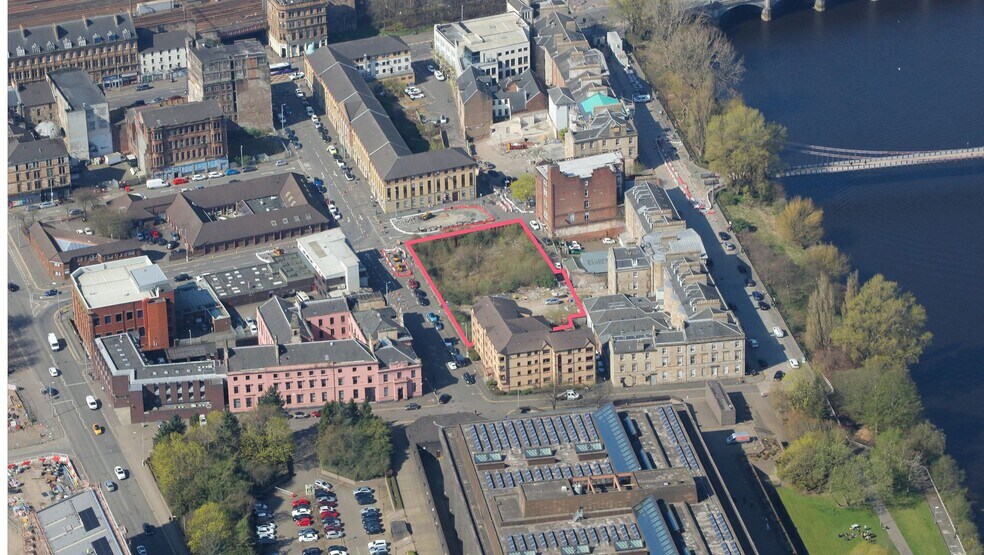 60-61 Carlton Pl, Glasgow à vendre - Aérien – Image 2 sur 3