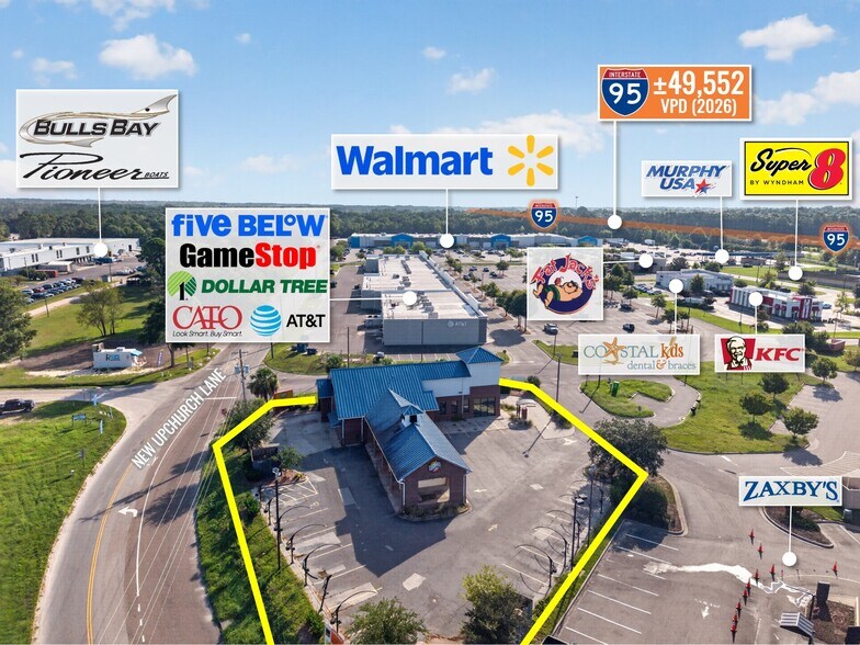 2048 Bells Hwy, Walterboro, SC à vendre - Photo de l’immeuble – Image 1 sur 13