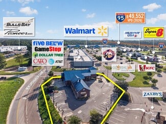 Plus de détails pour 2048 Bells Hwy, Walterboro, SC - Spécialisé à vendre